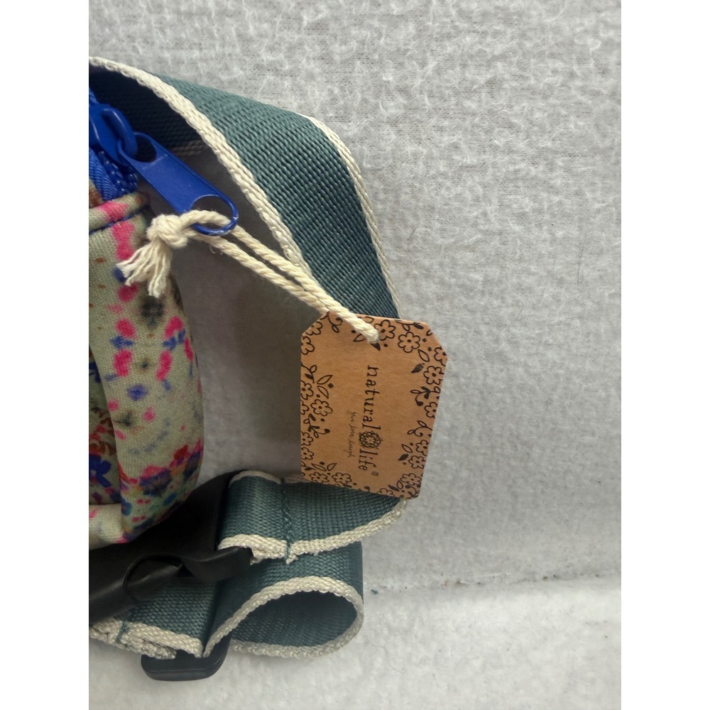 Natural Life Kaleidoscope Tie Dye Belt Bag Fanny Pack Multi Color NWT - Picture 4 of 9